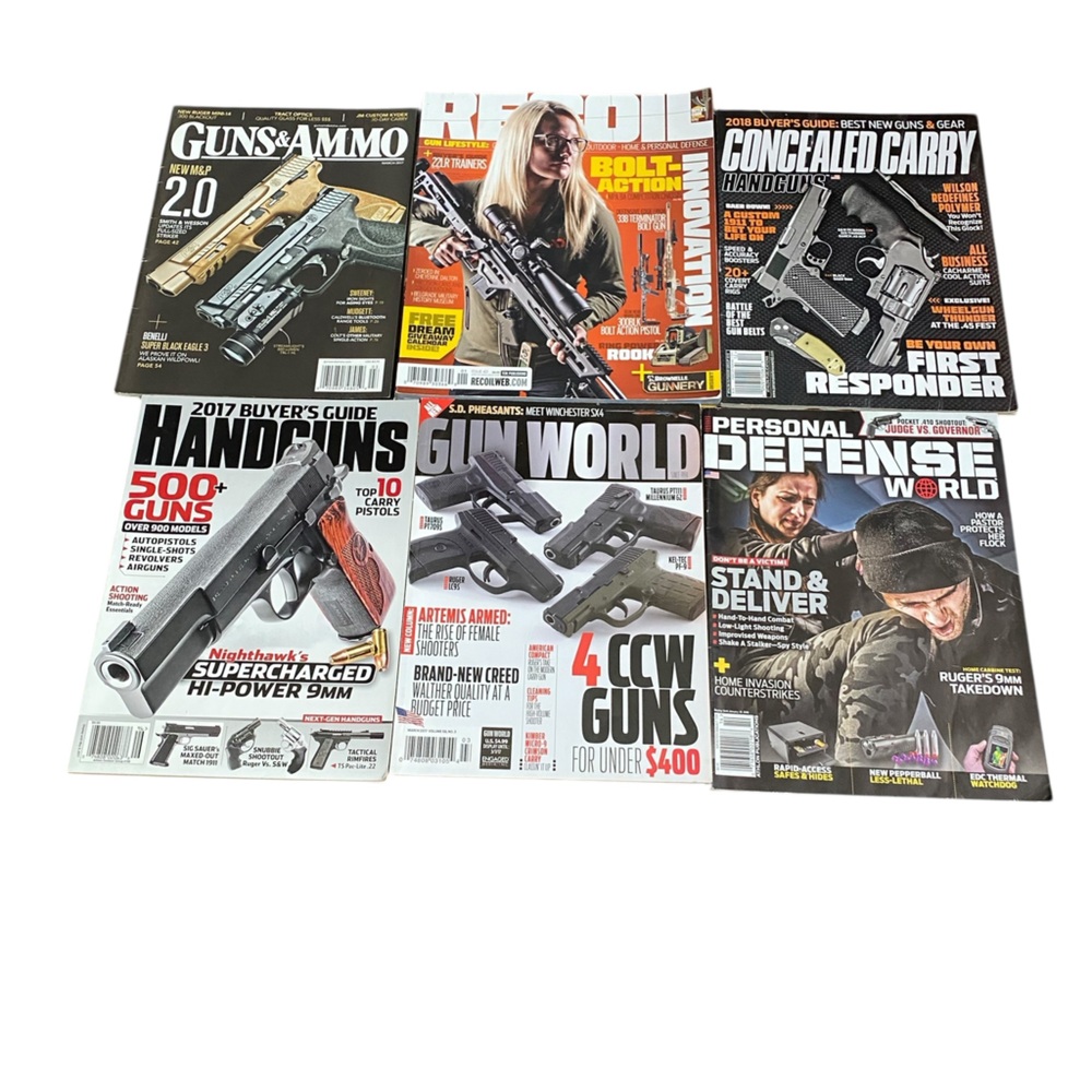Collection of Gun Magazines
